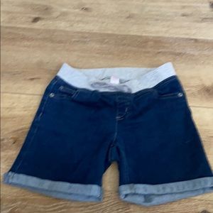 Justice stretch midi length size 12 shorts
